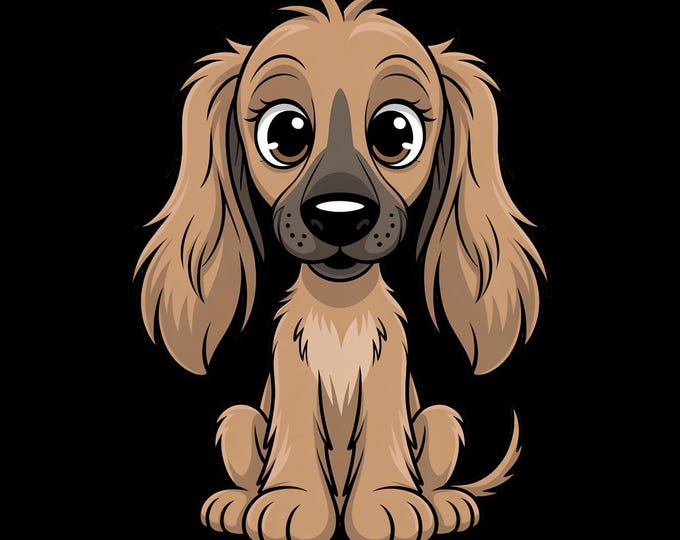 Cocker Spaniel Clipart, Cute Puppy Clipart, Dog Breed Clipart, Baby Dog Clipart, Baby Nursery Clipart, Cocker Spaniel PNG Digital