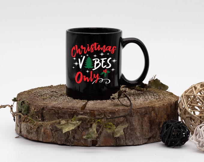 Handmade Santa Gift  Present Mug Secret Santa Present Christmas Mug Gifted Christmas Decor Indoor Winter Mug Holiday Coffee Cup Mug For Her