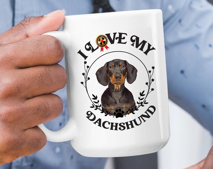 Dog Themed Home Decor Dachshund Coffee Mug Dog Mug For Grandma Gift Mother's Day Mug Custom Grandma Mug Granny Gift Mug Nona Gift Dog Mug