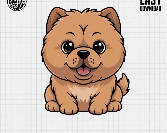 Cute Pomeranian Clipart, Dog Breed Clipart, Baby Animal Clipart, Nursery Clipart, Puppy Clipart, Pomeranian PNG, Dog Clipart