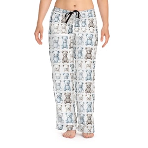 Teddy Bär Frauen Pyjama Hose (AOP)