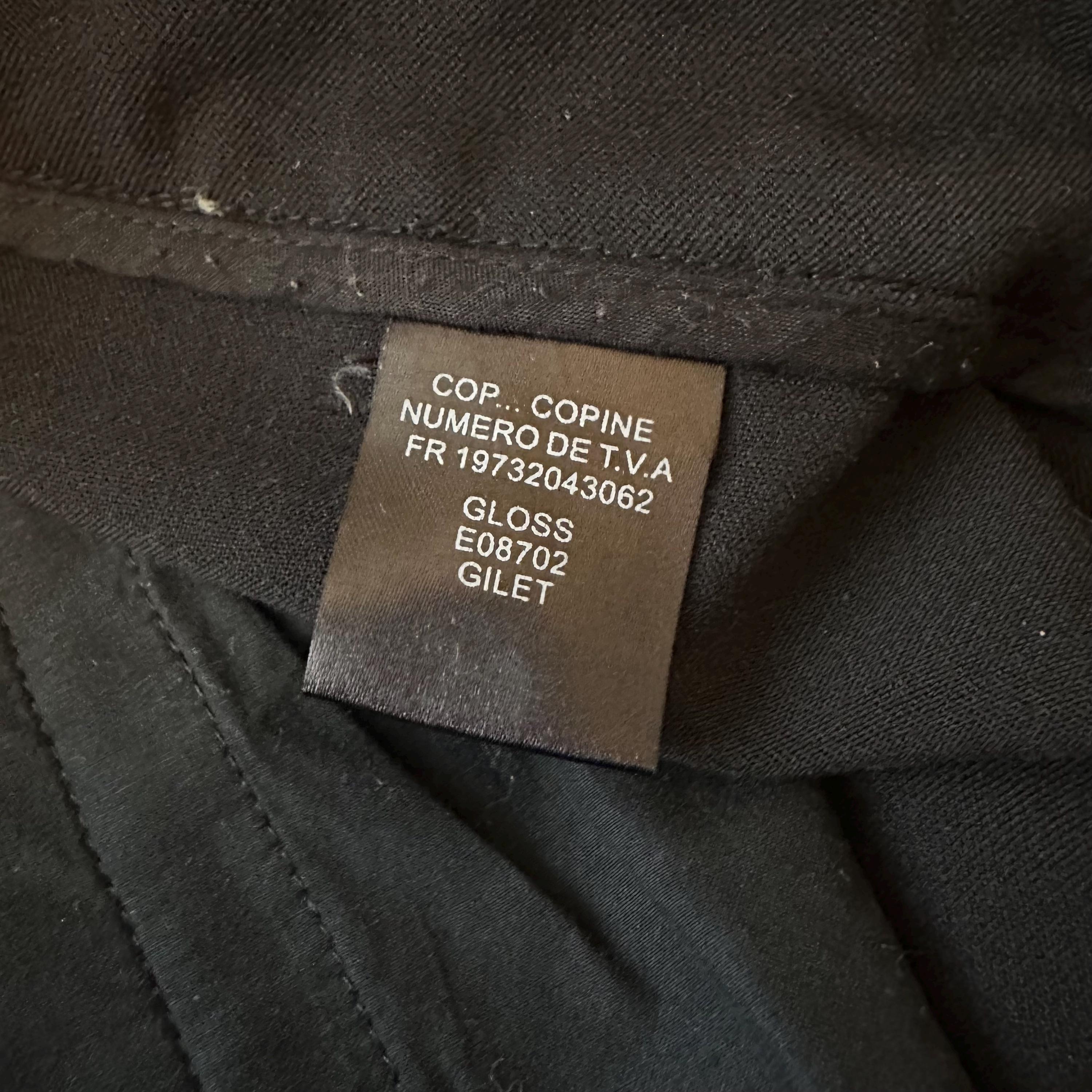 90s 00s \"cop・copine\" design cyber pants Cop Copine Black Wide Leg Subversive Cyber Pants - Etsy