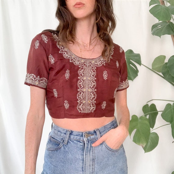Cacao Cocora Cropped Top