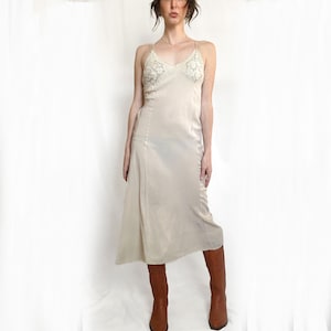 1920s empire waist dress Retro 1920s Regency Style Lace Empire Dress with Cap Sleeves main image 0