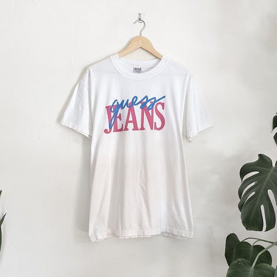 Vintage 90s Guess Jeans T-shirt - image 3