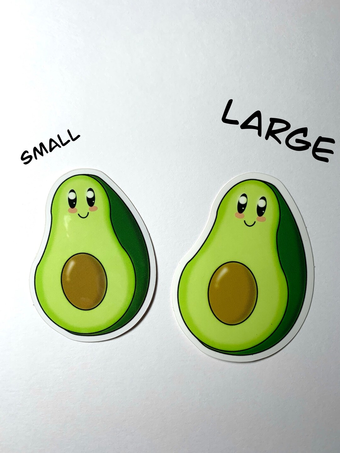 Avocado Vinyl Sticker - Etsy