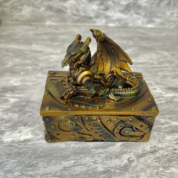 Dragon Jewelry Box Etsy