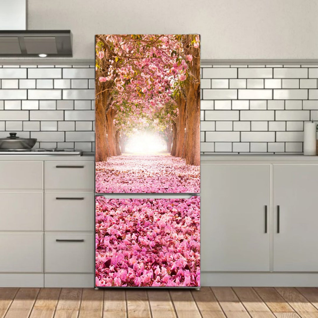 Fridge Wrap Refrigerator Wraps Fridge Vinyl Wrap Fridge Etsy
