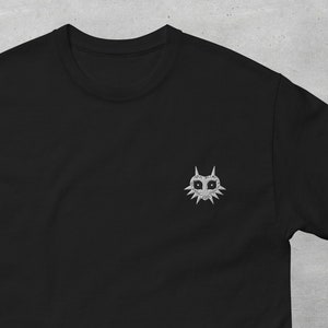 Majora&#39;s Mask embroidered shirt | Gamer gifts | Nintendo | Legend of Zelda | Custom gift | Gamer girl | Gamer shirt | Super Mario | gift