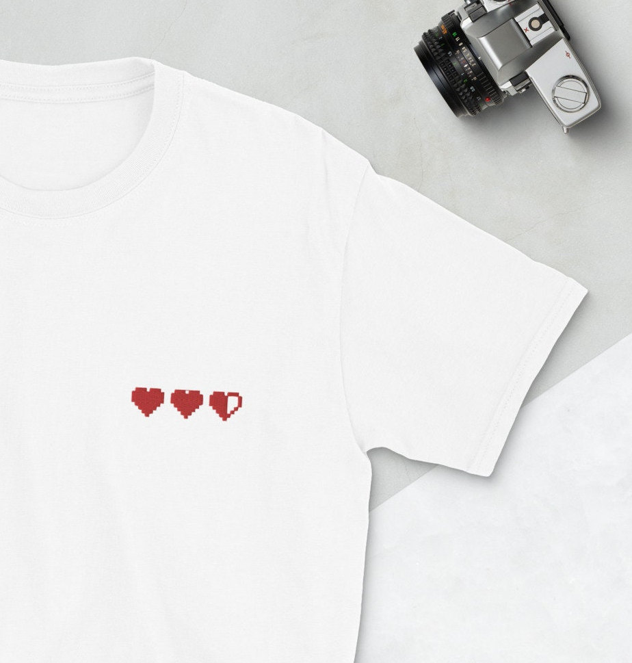 Zelda Heart Container shirt | Gamer gifts | Nintendo | Legend of Zelda | Custom gift | Gamer girl | Gamer shirt | Super Mario | gift