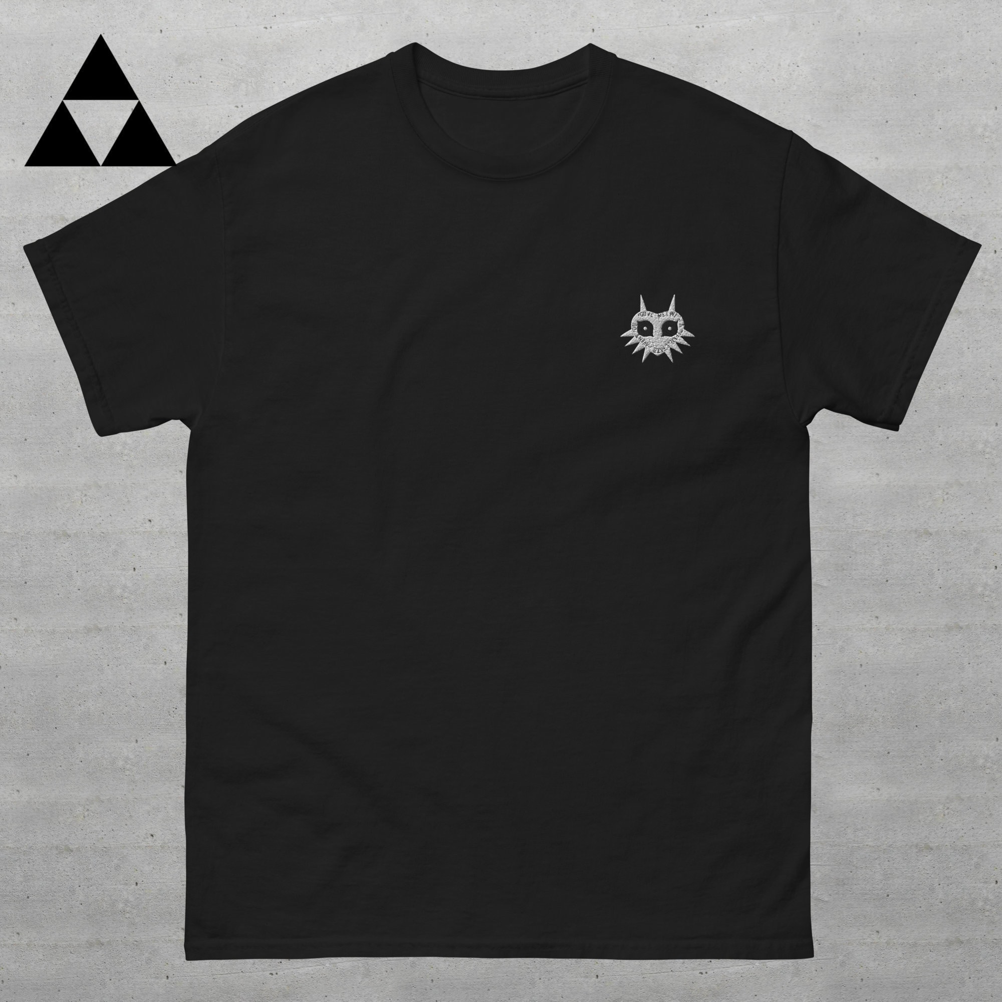 Majora's Mask Embroidered Shirt: Legend of Zelda Gamer Gift