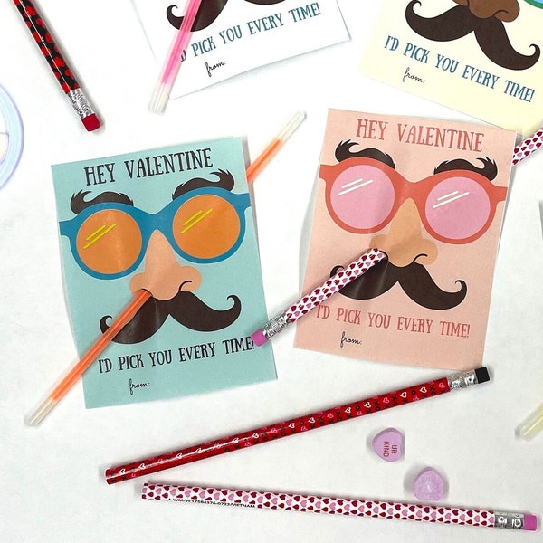 Valentine I'd Pick You Printable, Pedal and Pony