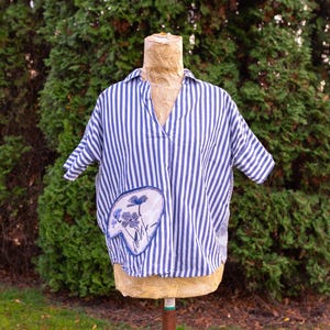 The &quot;Alanna&quot; Upcycled Madewell Shirt
