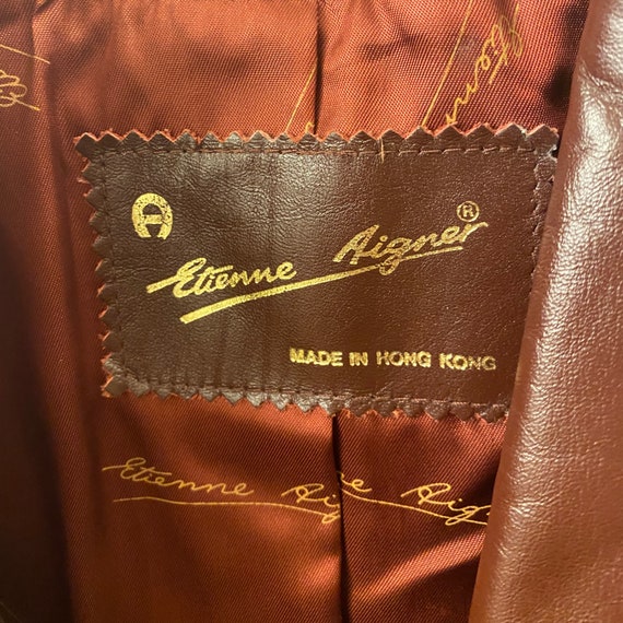 1970s Etienne Aigner Chestnut Leather Riding Jack… - image 5