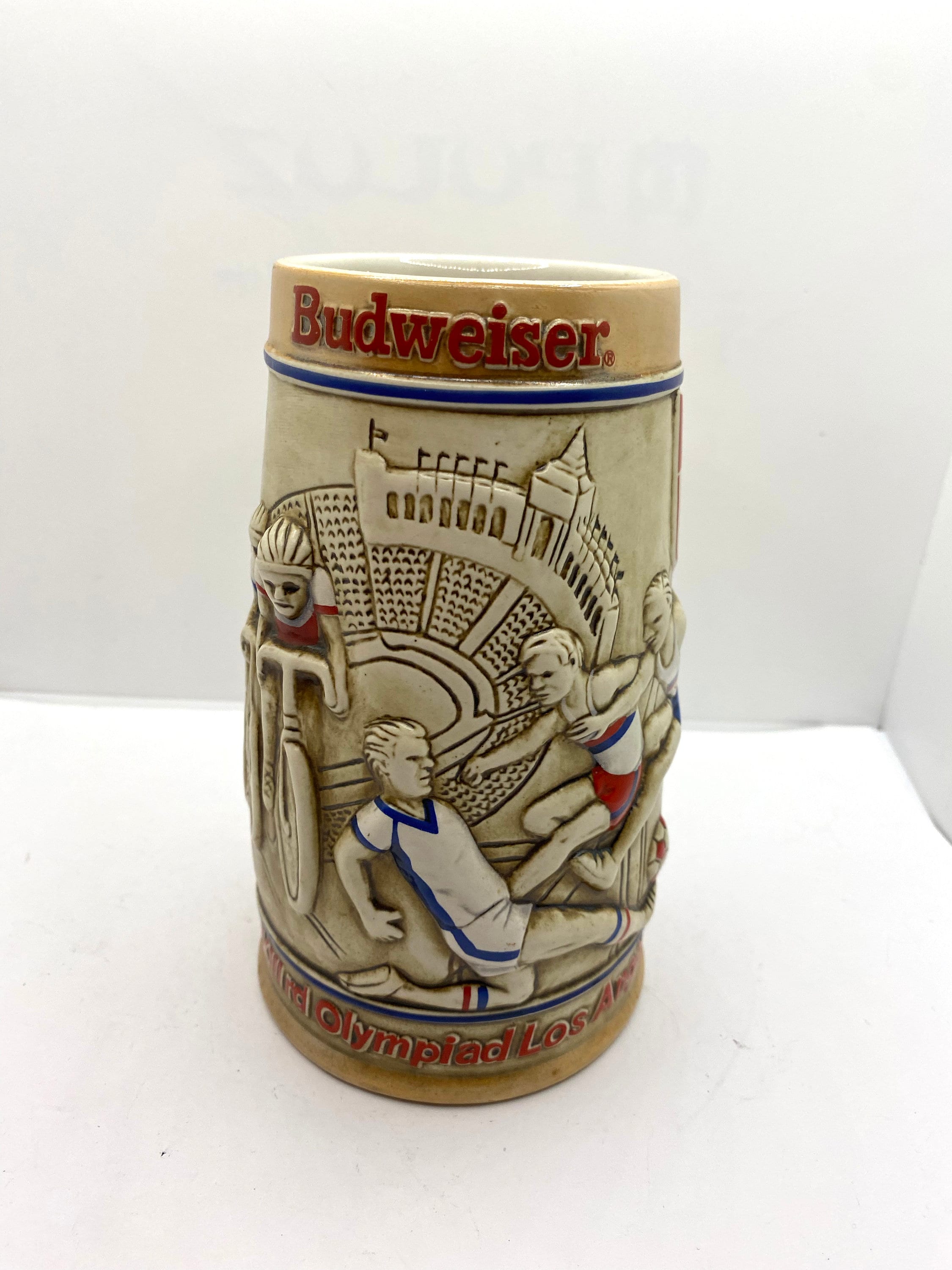 1984 LA Olympics Budweiser Stein, 1980 Etsy