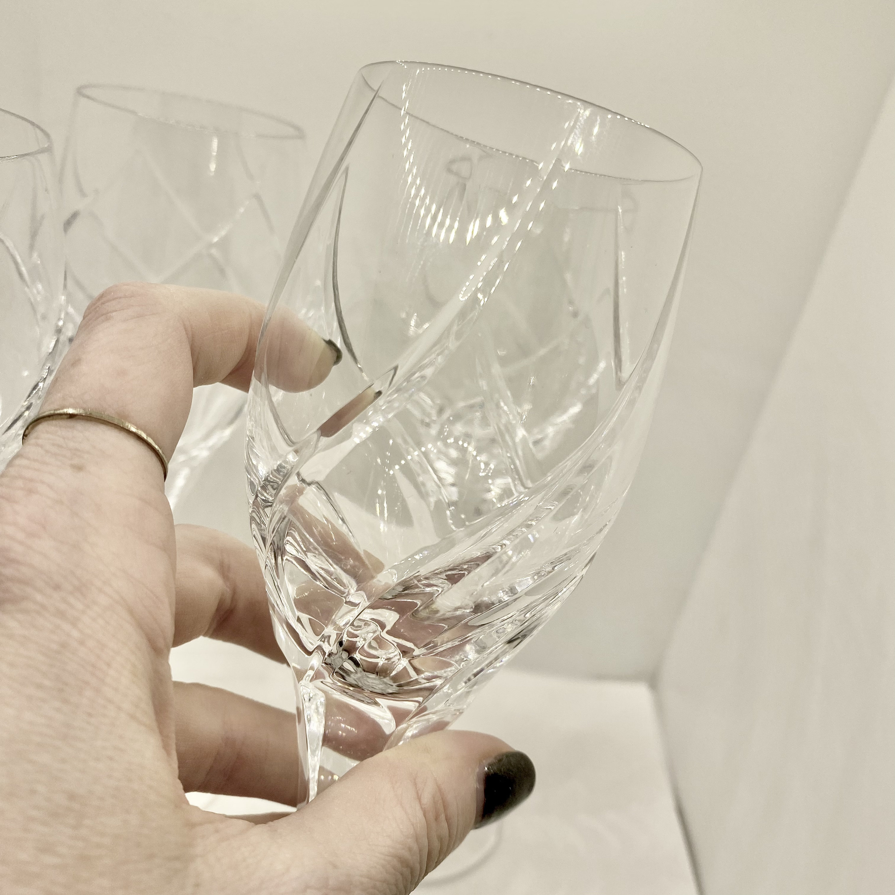 Mikasa Olympus Platinum Wine Glasses Set of 4, 3837144 Etsy