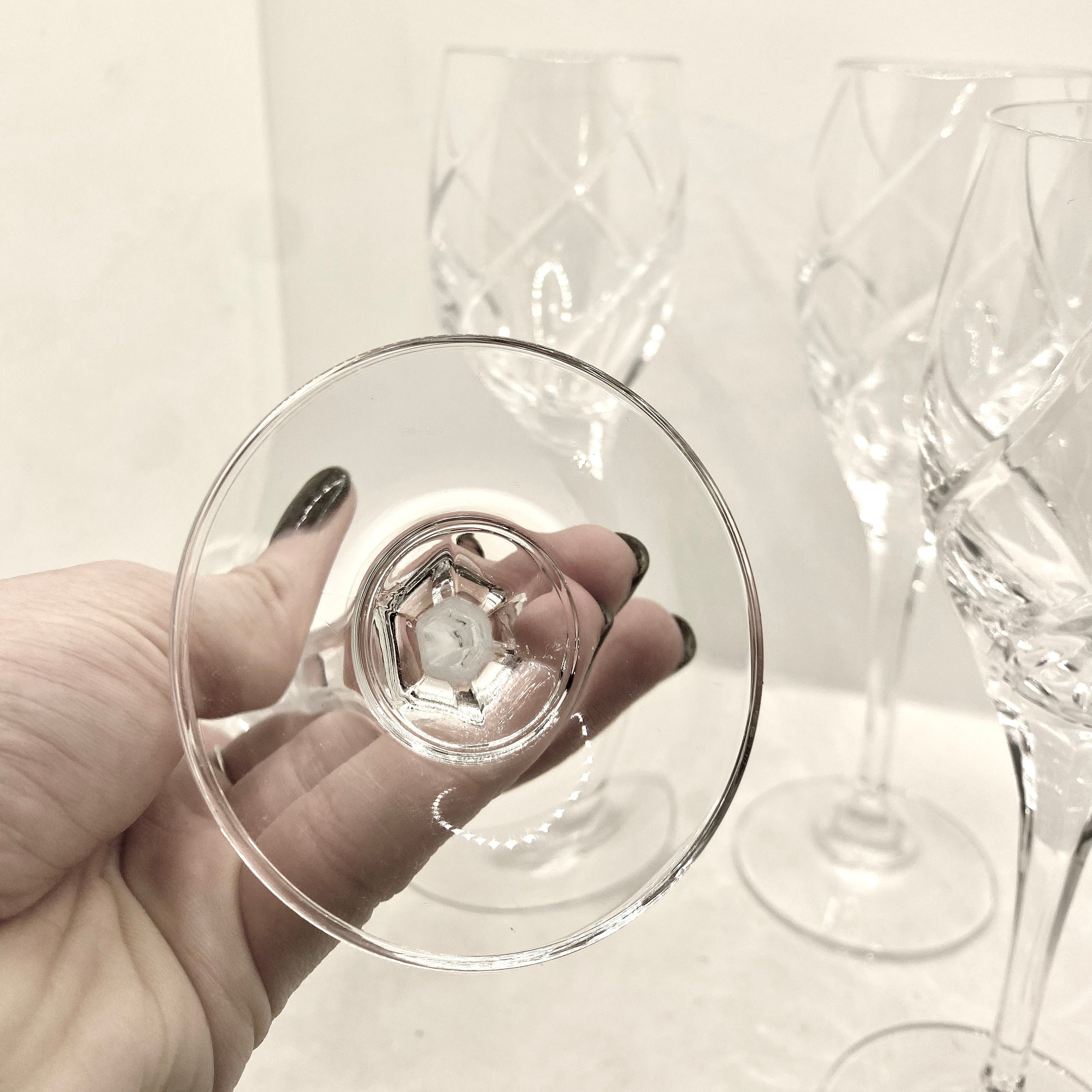 Mikasa Olympus Platinum Wine Glasses Set of 4, 3837144 Etsy