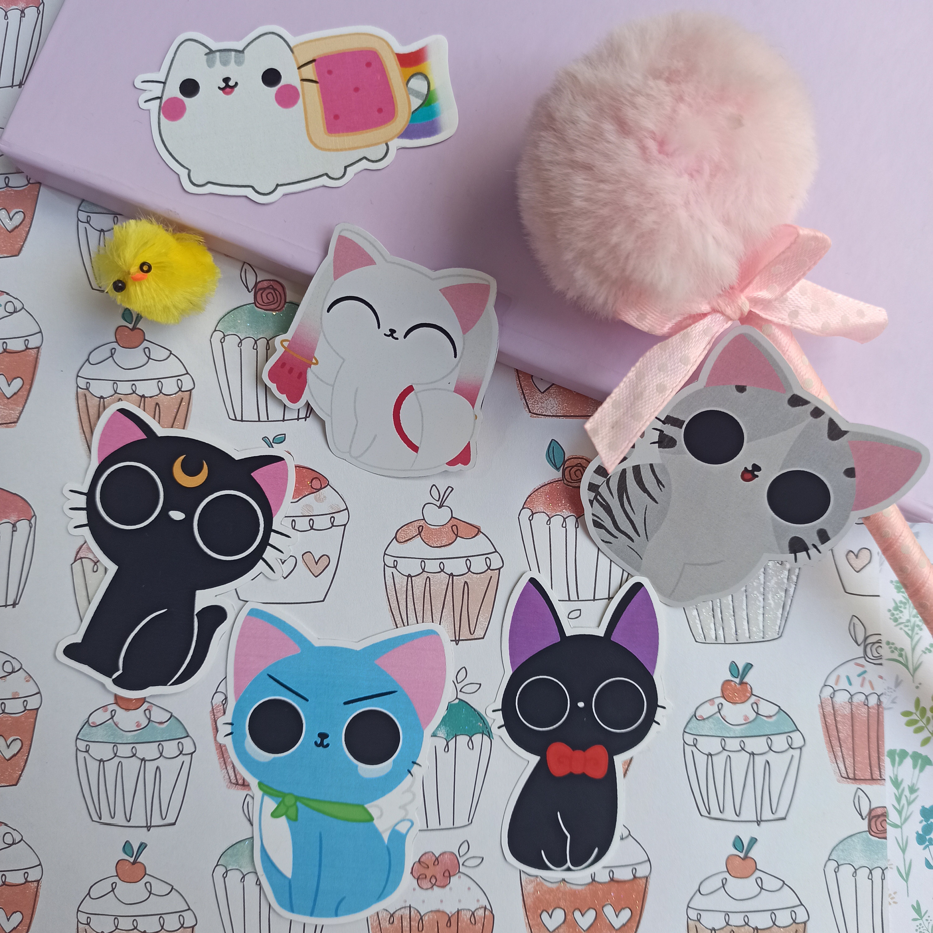 Anime Cat Names Stickers for Sale