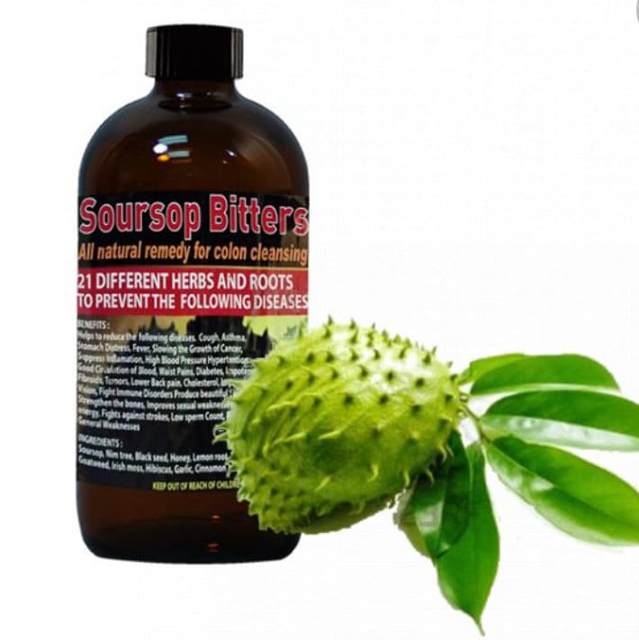 SOURSOP BITTERS Colon Cleanse 16oz Etsy
