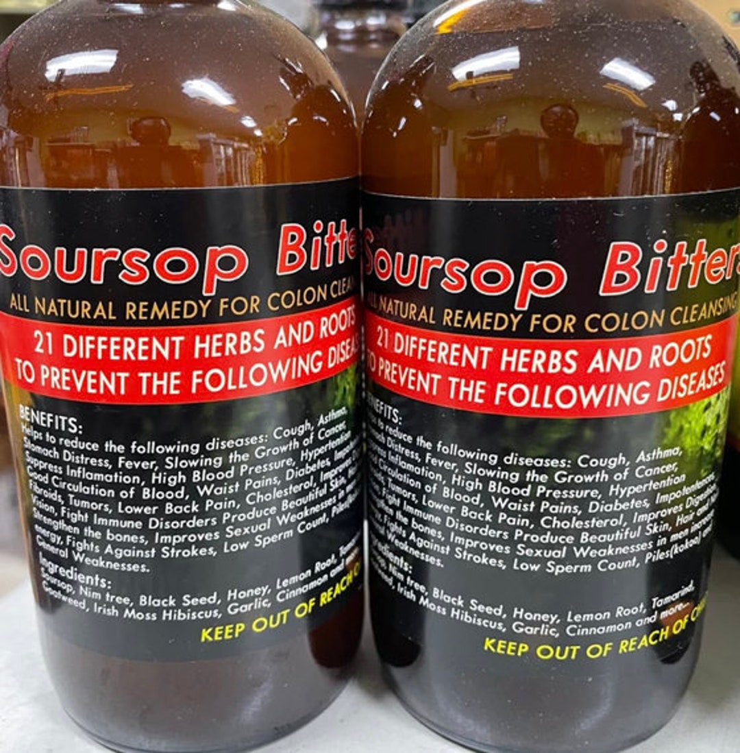 Soursop Bitters double Etsy