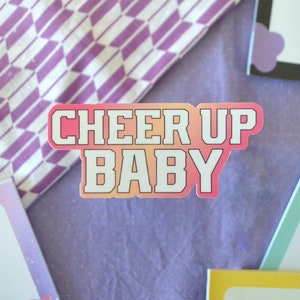 Cheer Up Baby | TWICE Cheer Up | kpop vinyl waterproof sticker