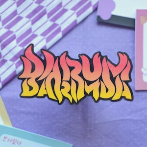 Darumdarimda | Seventeen Super | kpop vinyl waterproof sticker