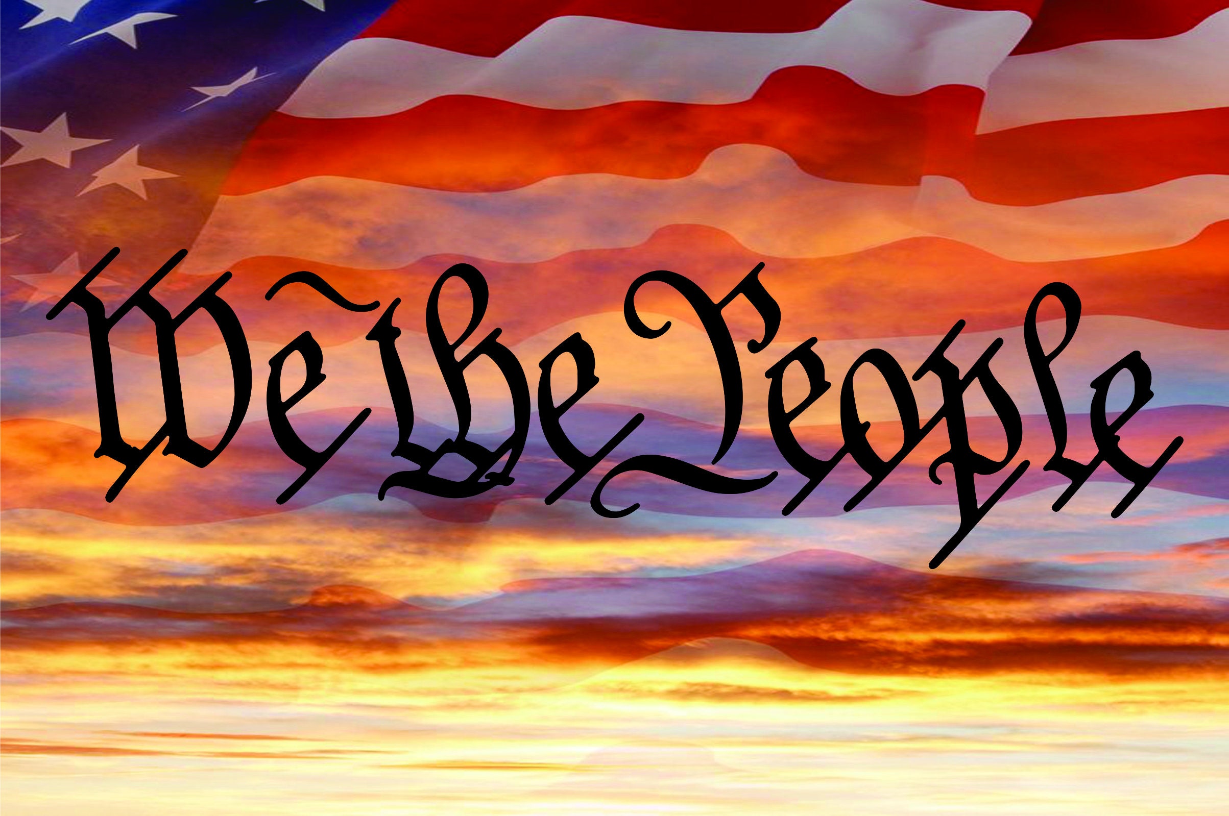We the People, We the People SVG, We the People Vector, Happy 4th Tee