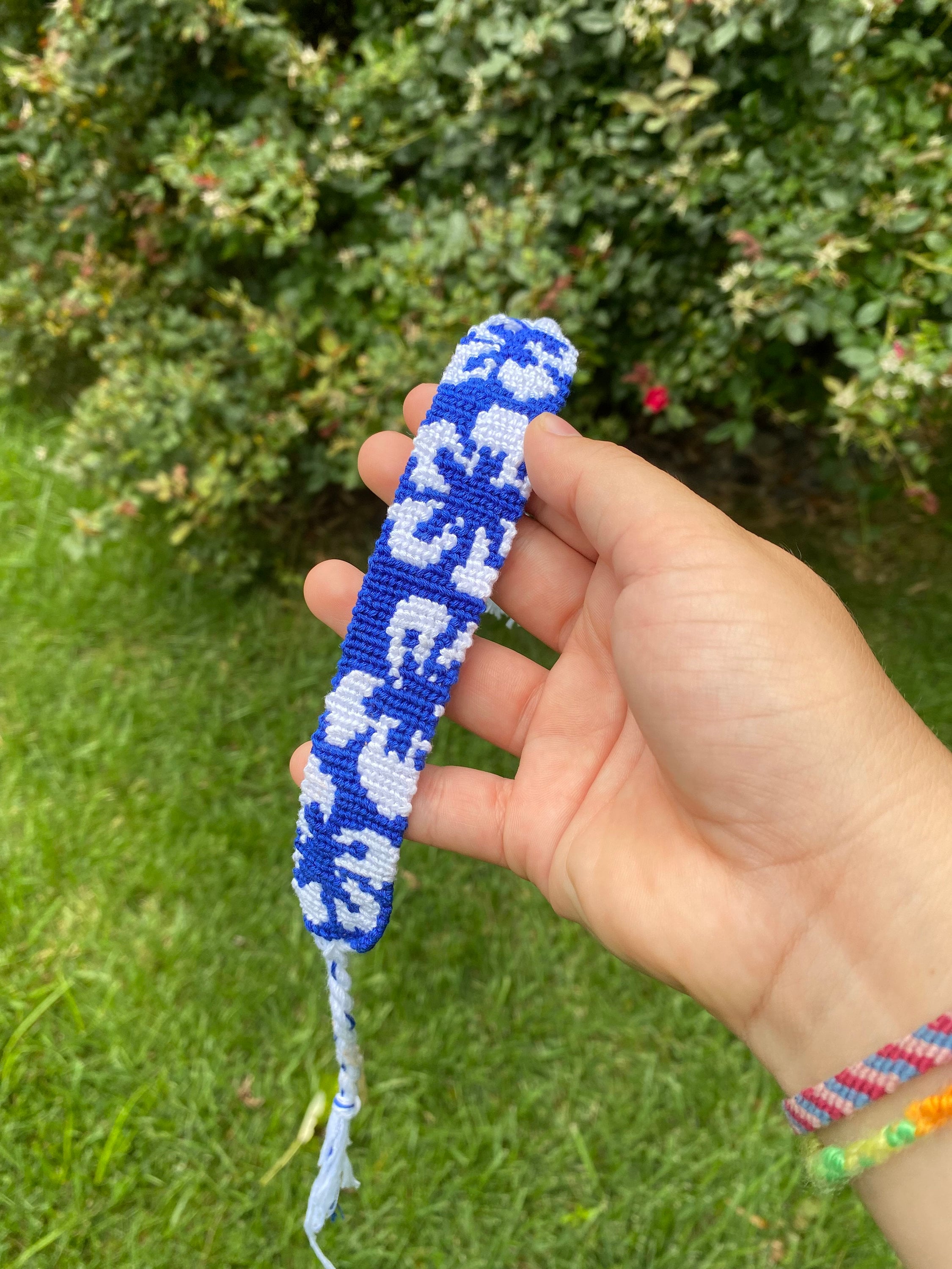 Hawaiian Flower Alpha Bracelet anklet Etsy