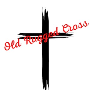 Old Rugged Cross SVG