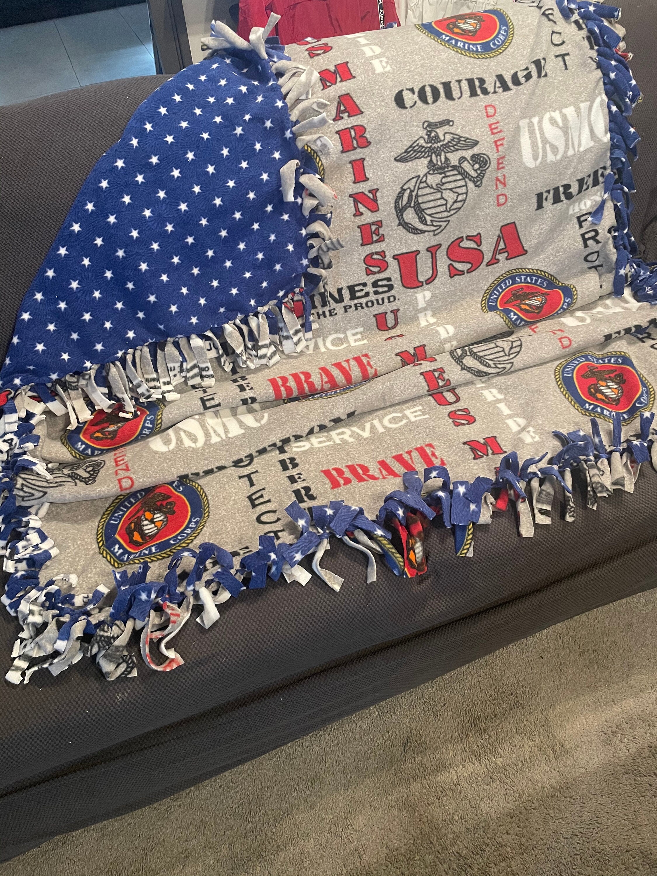 No Sew Blankets Etsy