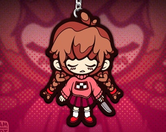 YUME NIKKI : Madotsuki Rubber Keychain 3in