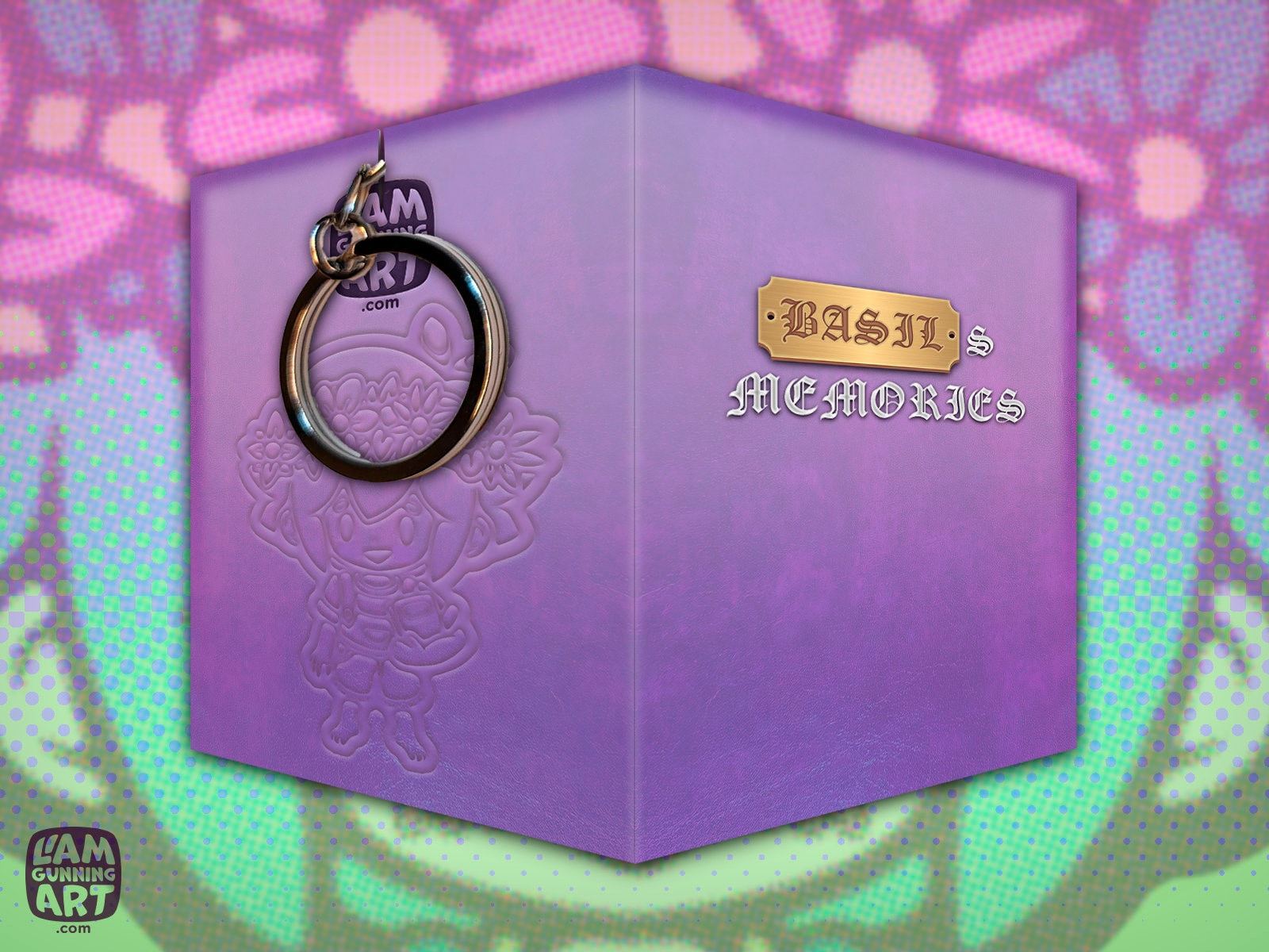 OMORI : Basil Rubber Keychain 3in - Etsy