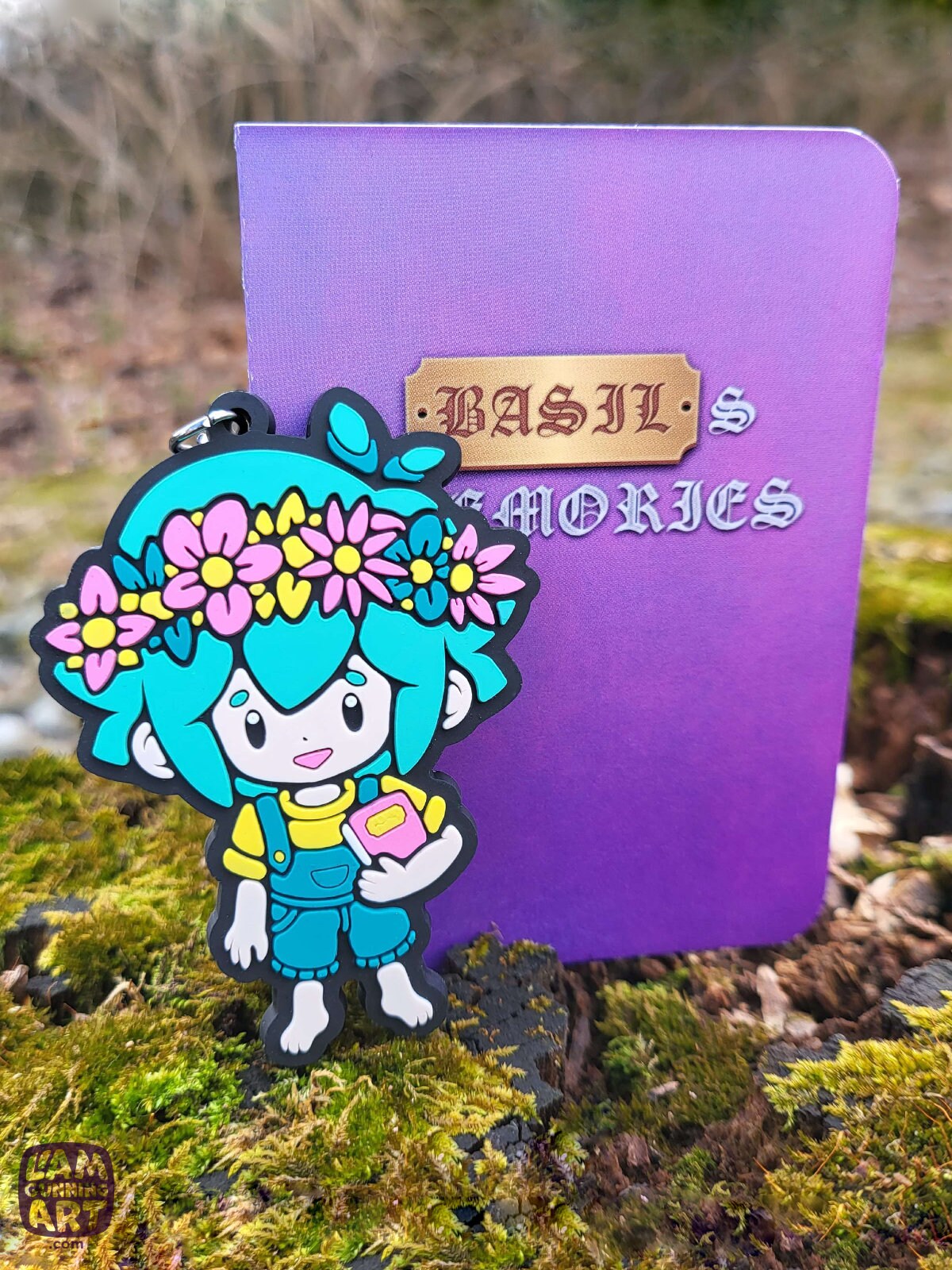 OMORI : バジルラバーキーホルダー 3インチ - Etsy 日本