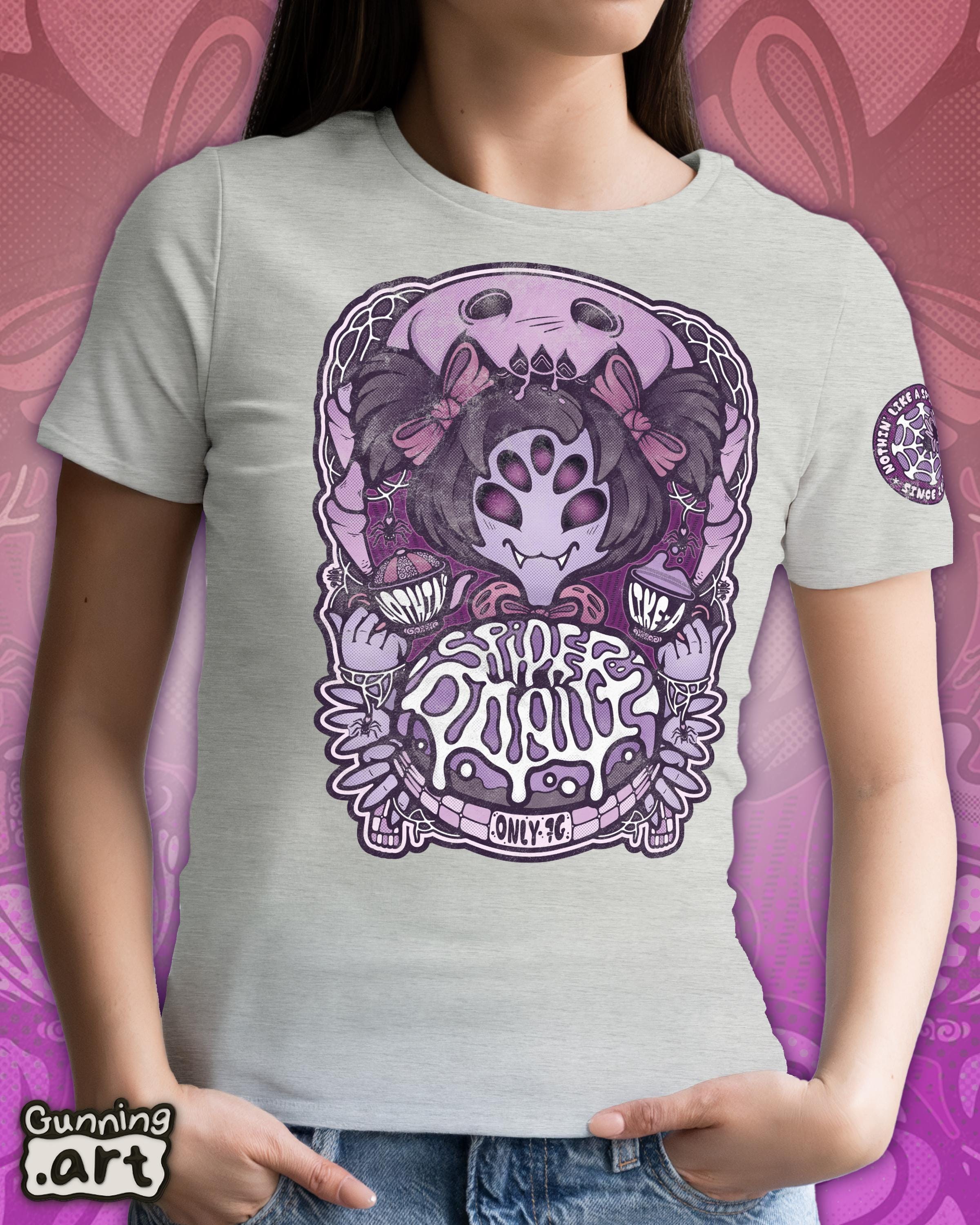UNDERTALE : Spider Donut Retro Multi-Print Unisex T-Shirt