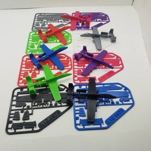 A-10 Thunderbolt II Warthog Model Plane Perfect Kids Dads Gifts 3D Printed Card Size