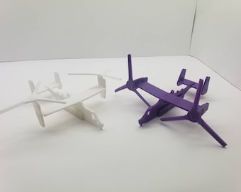 V-22 Osprey Model Plane, Pop Out DIY Card (Large)