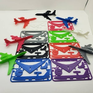 Modèle d'avion E-3 Awacs parfait pour les enfants, cadeaux pour papas imprimés en 3D au format carte