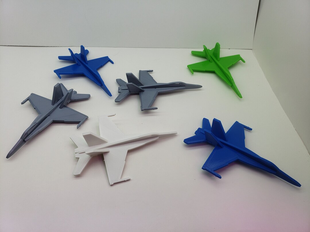1/144 1/72 F/A-18 改造セット 1機分 3Dプリント ✈️ F-18 Super Hornet Scale 1:72 Printable Stl Files・ 3D File