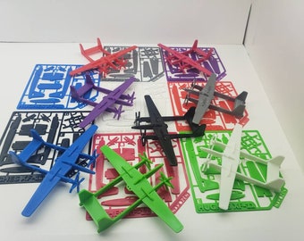 Hughes XF-11 Model Plane Kit, 3D Printed (4x4 Card)