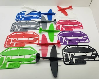 3D Printed Supermarine Spitfire Model Kit (Card Size)