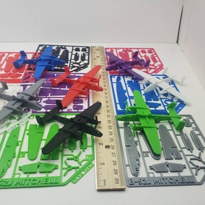 B-52 Mitchell modèle avion parfait enfants papas cadeaux imprimé en 3D taille de la carte