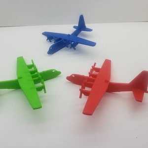 C130 Hercules Model Plane Perfect Kids Dads Gifts 3D Printed Large Card Size