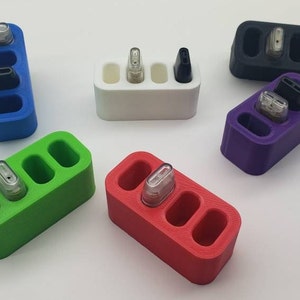 ラスター ポッド ホルダー | 4x1 | ラスター ポッド 4 個を収納 | Ohio Vape Products