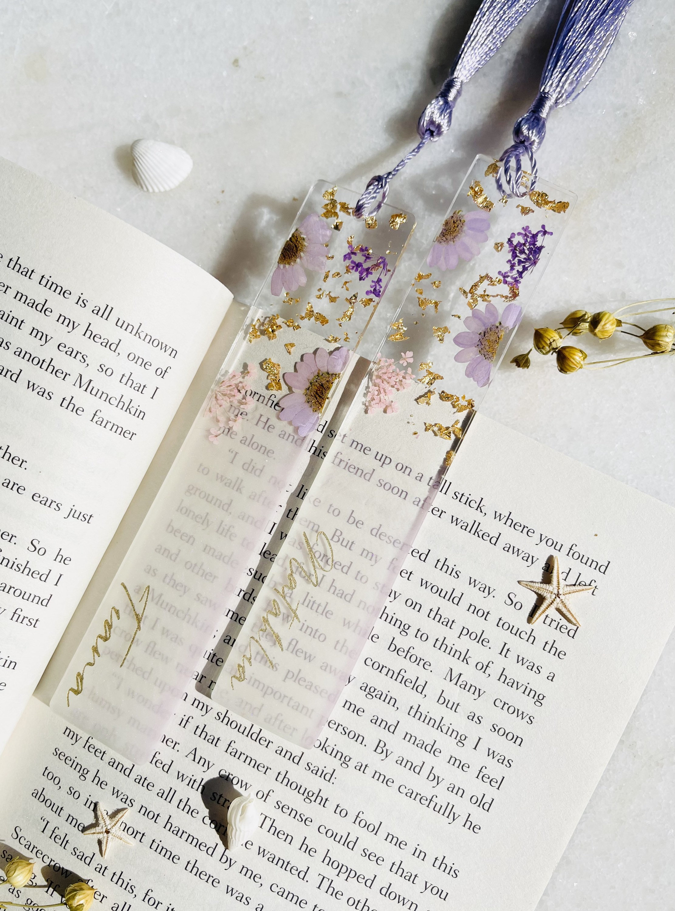 Personalised Resin Bookmarks / Resin Bookmarks / Custom Etsy Australia