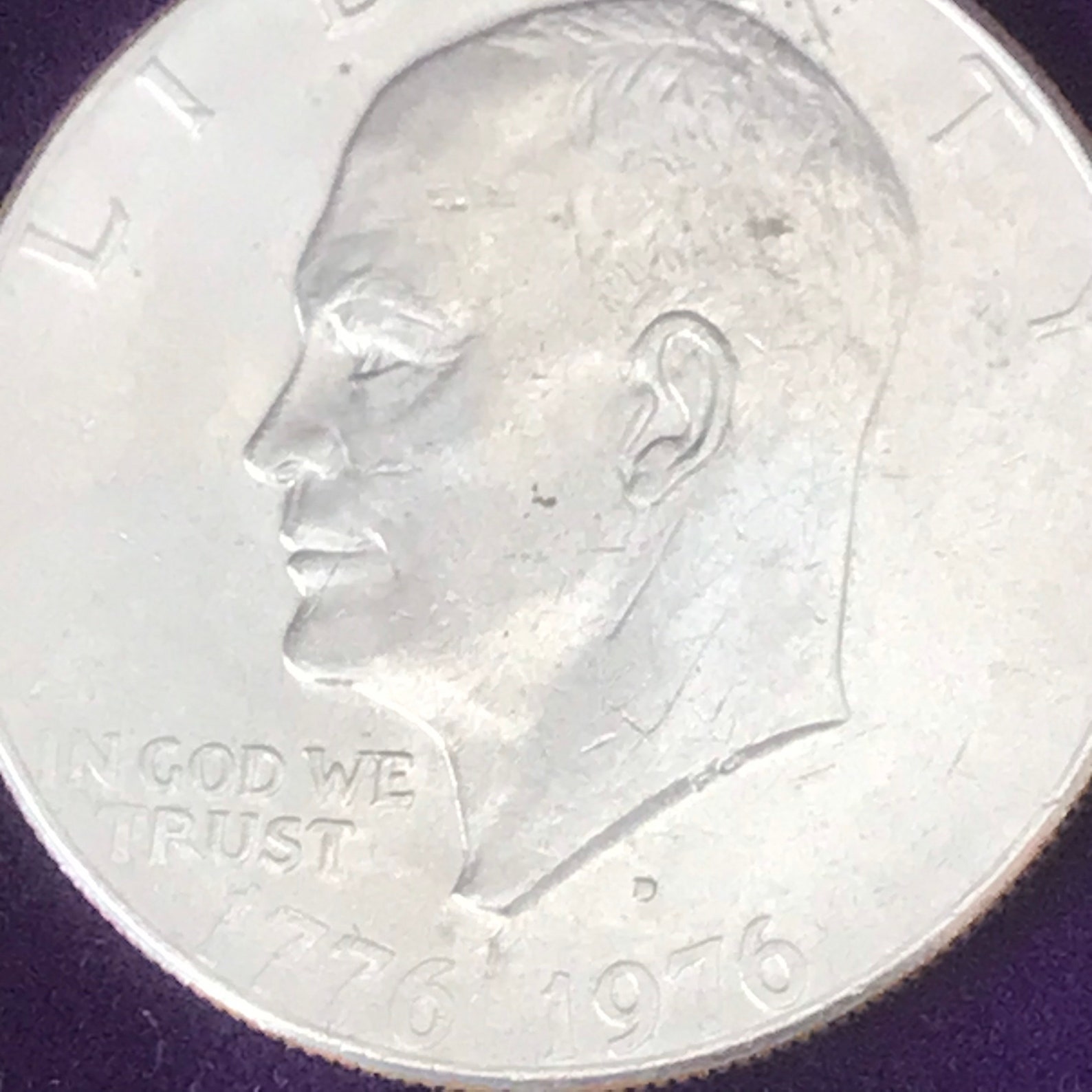 Rare Eisenhower Silver Dollar Coin 17761976 Etsy