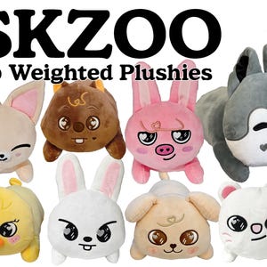 SKZOO Weighted Plushie 3 lbs Weighted Plushie SKZOO Wolf Chan Leebit Dwaekki Jiniret Han Quokka BbokAri PuppyM FoxI+Ny - Ships next day