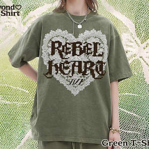 Rebel Hearts Ive Shirt An Yujin, Gaeul, Rei, Jang Wonyoung, Liz, and Leeseo