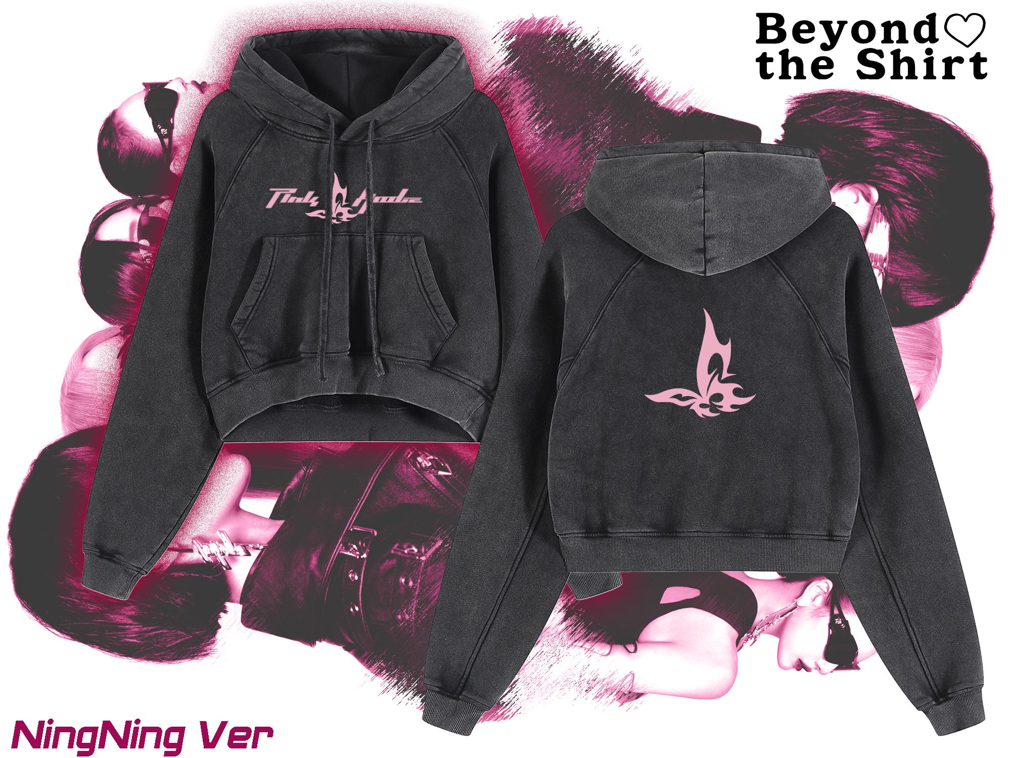 【aespa ウィンターさん】着用 KEIKO [Butterfly Loose Hoodie] aespa - Hoodie Set [#Whiplash_mood Official MD] - K PLACE