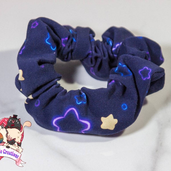 Cosmic Scrunchie, Nerdy Accessories, Hair Bands, Unique Stocking Stuffer, Assorted Ponytail Holders, Adorable Hair Tie, Small Gift for Women