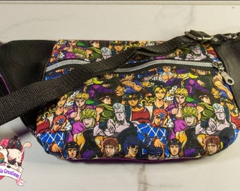 Riñonera de anime, riñonera para mujer, riñonera para hombre, bolso de viaje hecho a mano, regalos geek, bolso, bolso de viaje, accesorios